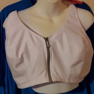 Glamorise No-Bounce Cami  Support Wireless Unlined Sports Bra Size 42F